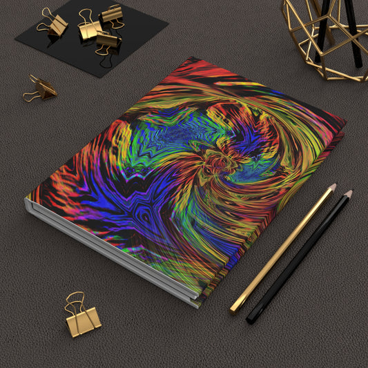 Psychedelic Hardcover Journal Matte