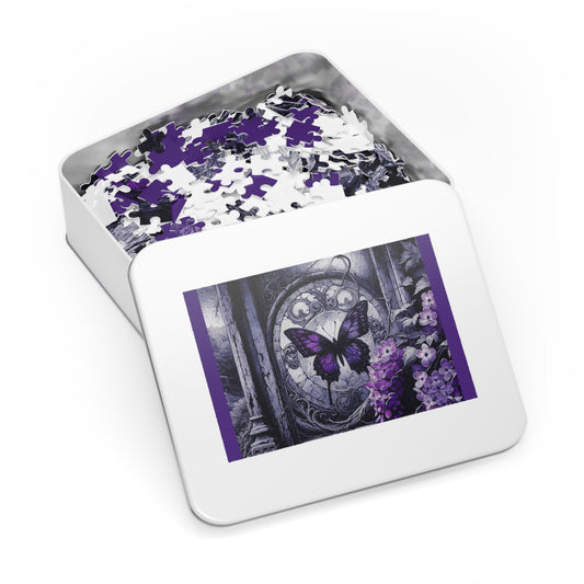 Purple Butterfly puzzle
