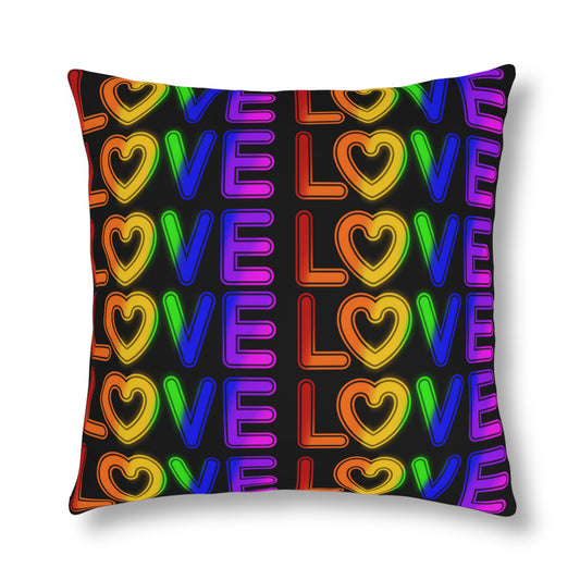 Rainbow Love pattern