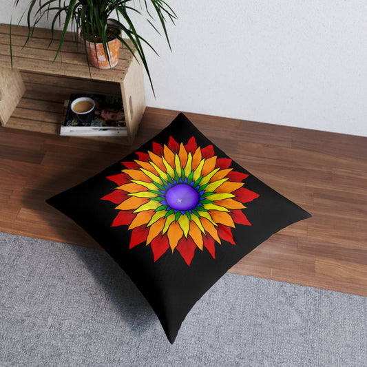 Chakra sun Meditation pillow